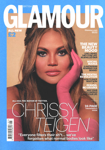 Glamour UK March 2020 Cover | Chrissy Teigen | Galexie Glister